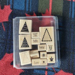Stampin' Up! Wooden Stamp Set: Pennant Parade